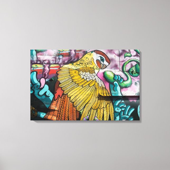 Parrot Canvas Print (Front)
