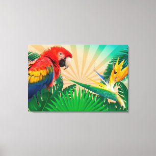Parrot Canvas Print
