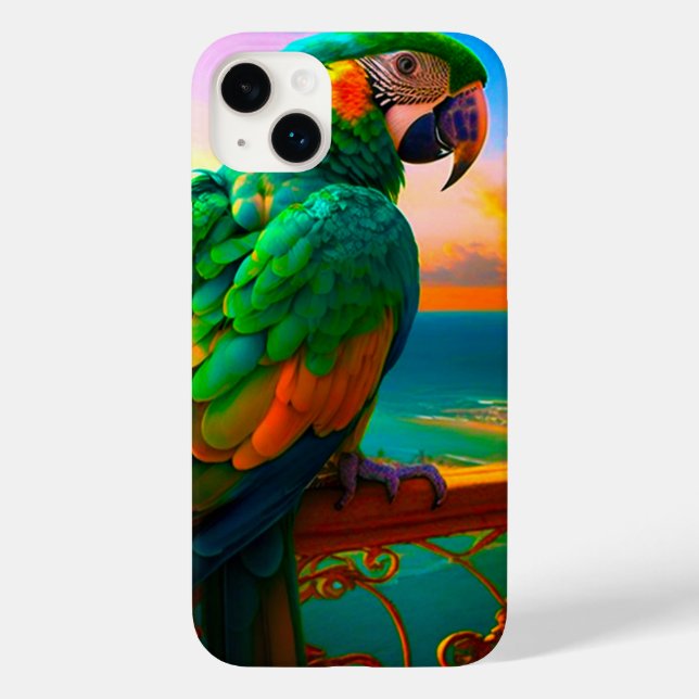 Parrot Case-Mate iPhone Case (Back)