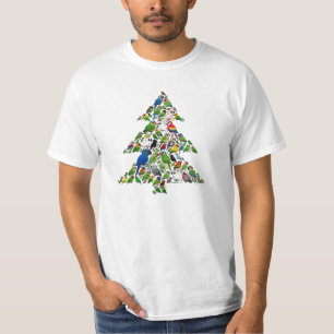 Parrot Christmas Tree T-Shirt