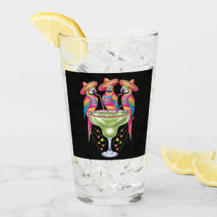 Parrot Cinco De Mayo Funny Drinking Mexican Fiesta Glass