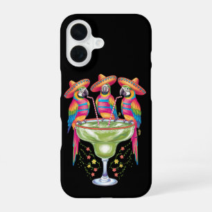 Parrot Cinco De Mayo Funny Drinking Mexican Fiesta iPhone 16 Case