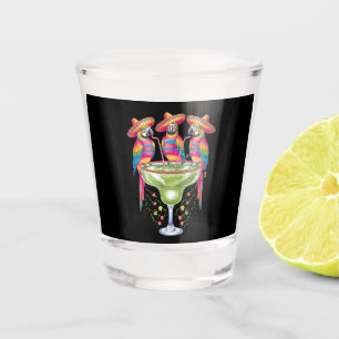 Parrot Cinco De Mayo Funny Drinking Mexican Fiesta Shot Glass