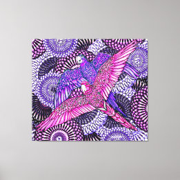 Parrot Clarity Canvas Print