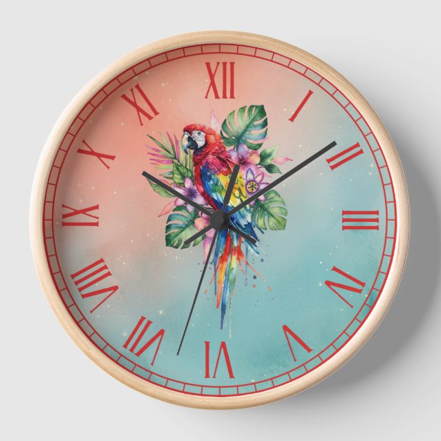 Parrot Clock (Front)