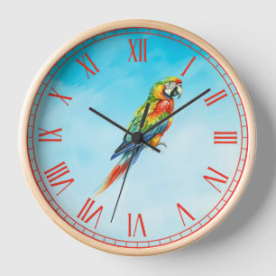 Parrot Clock
