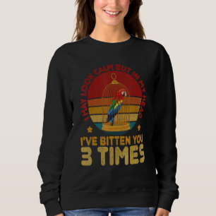 Parrot Cockatiel Love Bird Rooster Chickens Budgie Sweatshirt