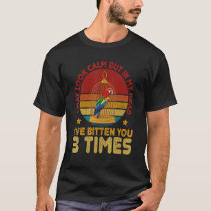Parrot Cockatiel Love Bird Rooster Chickens Budgie T-Shirt