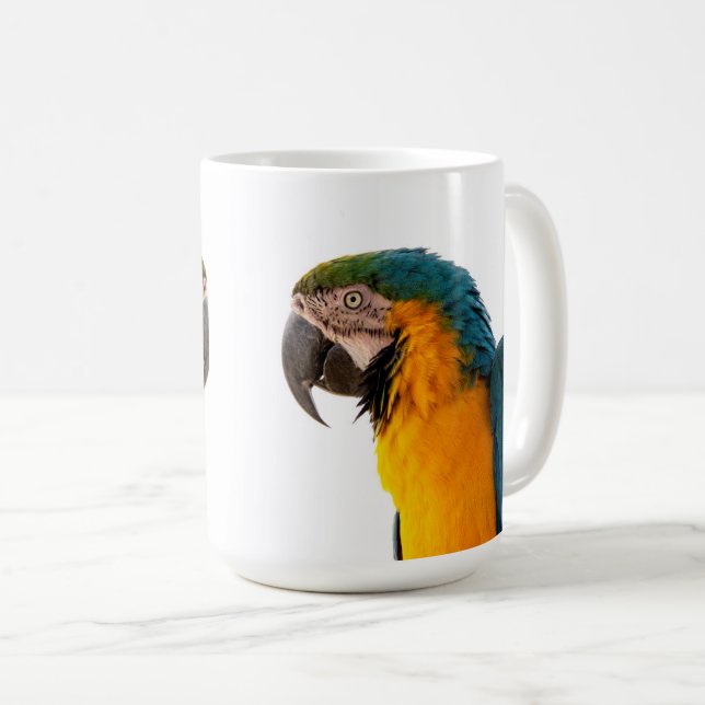 Parrot  coffee mug (Front Right)