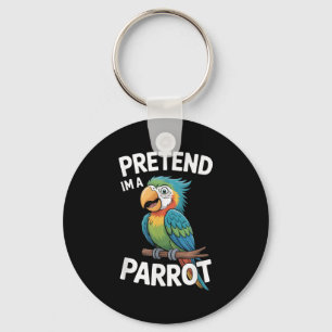 Parrot Costume  Key Ring