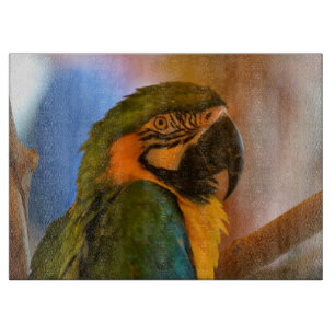 Parrot Cutting Board