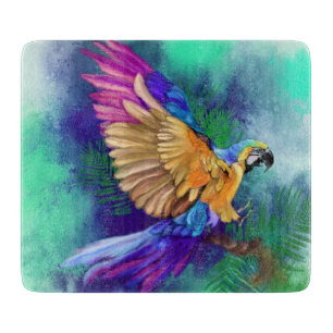 Parrot Cutting Board