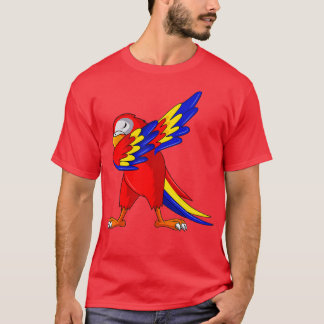 Parrot Dabbing Parakeet Tiel Quarrion Cockatoo Cag T-Shirt