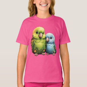 Parrot_design.no.1- by Maaya Prints, Girl's T-Shirt