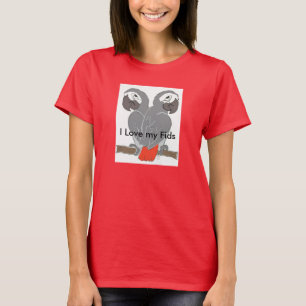 Parrot designer T Shirt