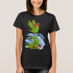 Parrot & Dragon Reflection I Cherry headed Conure T-Shirt