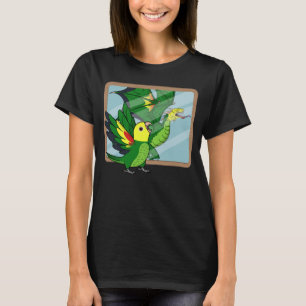 Parrot & Dragon Reflection I Double Yellow headed T-Shirt