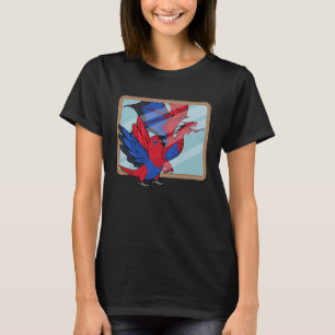 Parrot & Dragon Reflection I Female Eclectus  1 T-Shirt