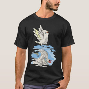 Parrot & Dragon Reflection I Goffins Cockatoo T-Shirt