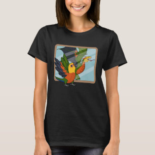 Parrot & Dragon Reflection I Jenday Conure  1 T-Shirt