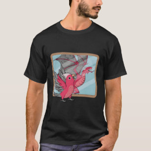 Parrot Dragon Reflection I Rose-Breasted Galah Coc T-Shirt