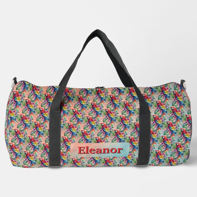 Parrot Duffle Bag (Front)