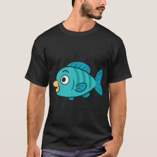 Parrot Fish Thinking – Emerald Reef Fish Meme T-Shirt