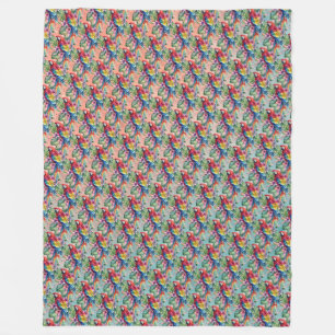 Parrot Fleece Blanket