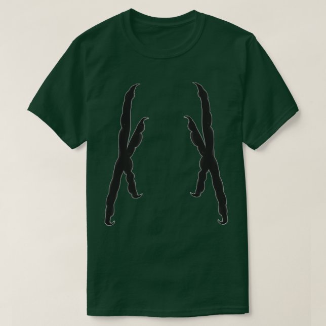 Parrot foot shape T-Shirt (Design Front)