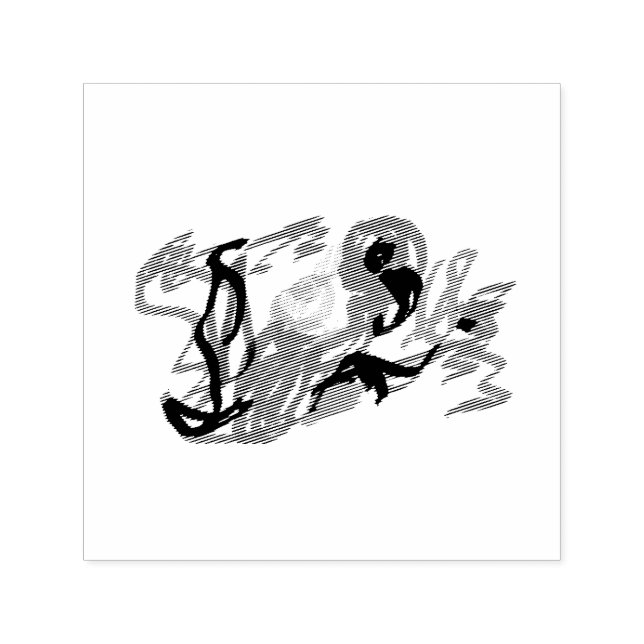 Parrot fun summer  self-inking stamp (Design)