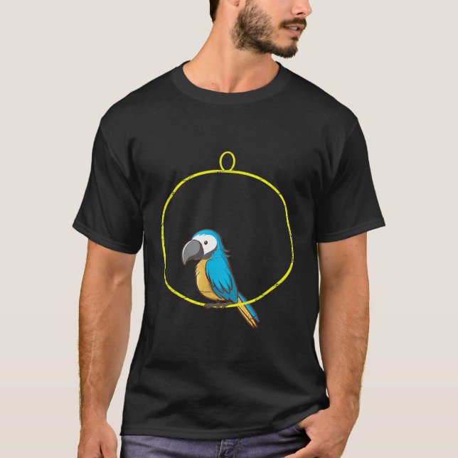 Parrot Gift Bird T-Shirt (Front)