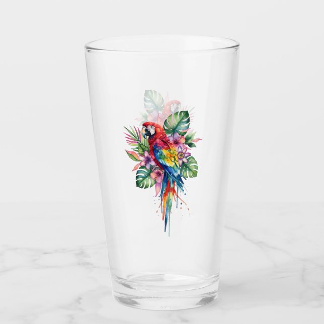 Parrot Glass (Front)