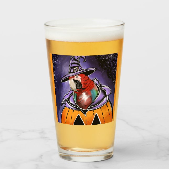 Parrot Glass (Front Filled)