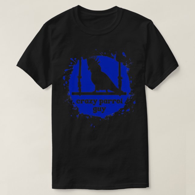 Parrot Guy T-Shirt (Design Front)