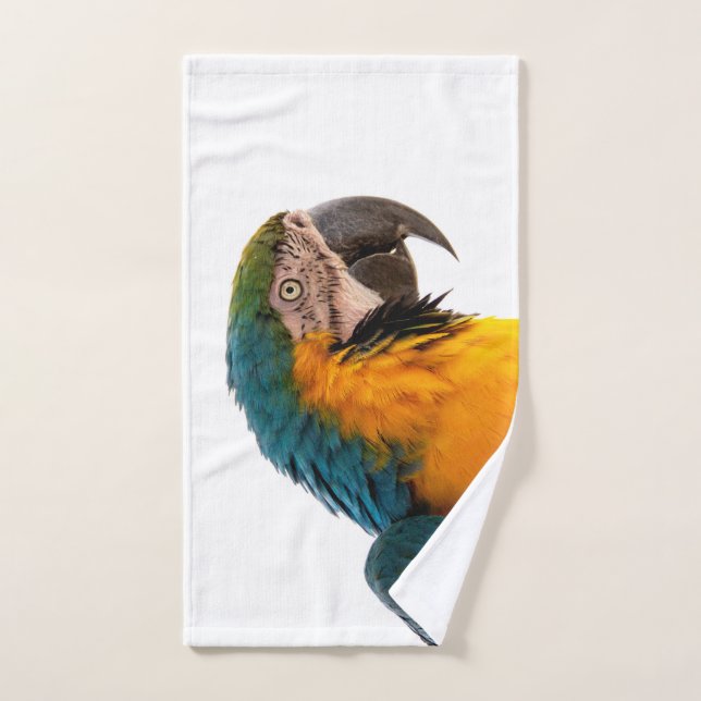 Parrot  hand towel (Hand Towel)