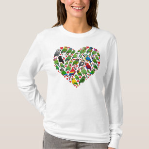 Parrot Heart T-Shirt