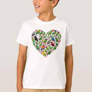 Parrot Heart T-Shirt