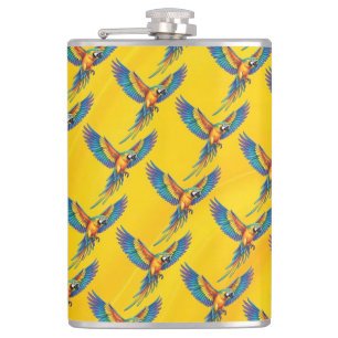 Parrot Hip Flask