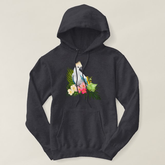 Parrot Hooded Sweatshirt (Design Front)