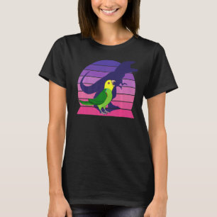 Parrot I Tyrannosaurus Rex I Screaming yellow head T-Shirt