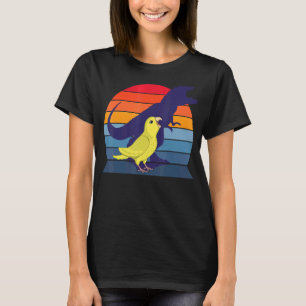 Parrot I Tyrannosaurus Rex I Screaming Yellow Parr T-Shirt