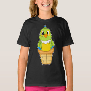 Parrot Ice cream cone T-Shirt