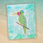 Parrot Ice cream Funny Puzzle for Kids<br><div class="desc">Funny parrot with an ice cream on his beak. The parrot is on a blue and green sky background. A funny bird. Kids will love this puzzle. Perfect for as a gift for parrot lovers.</div>