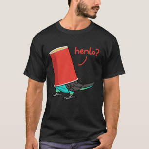 Parrot In A Cup  Henlo I Meyers Parrot T-Shirt