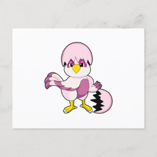 Parrot in Egg with Eggshell.PNG Postcard