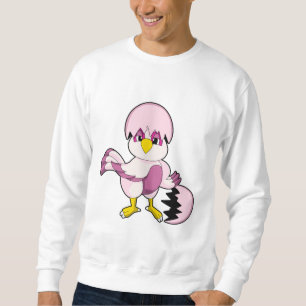 Parrot in Egg with Eggshell.PNG Sweatshirt