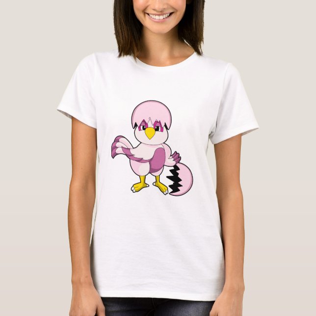 Parrot in Egg with Eggshell.PNG T-Shirt (Front)