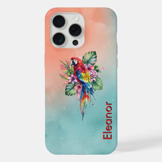 Parrot iPhone Case (Back)