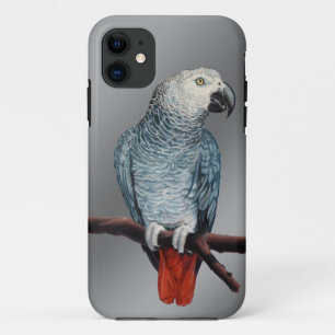 Parrot iPhone Case African Grey Parrot Mobile Case
