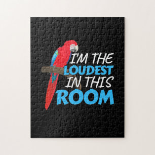 Parrot Is The Loudest In This Room Jigsaw Puzzle
